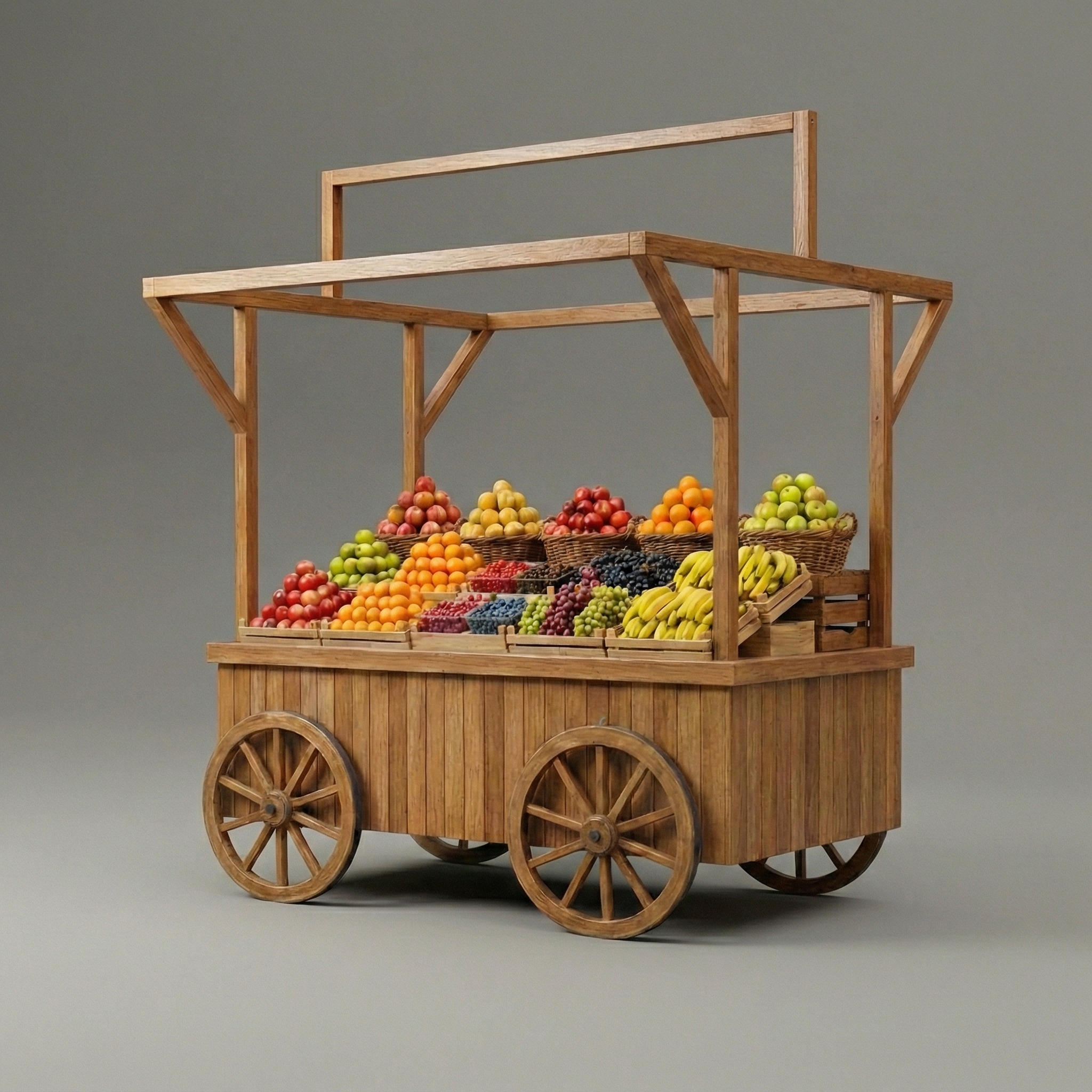 /عربة بيع الفواكه